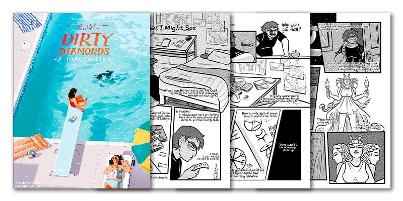 comic dirty diamond imagination